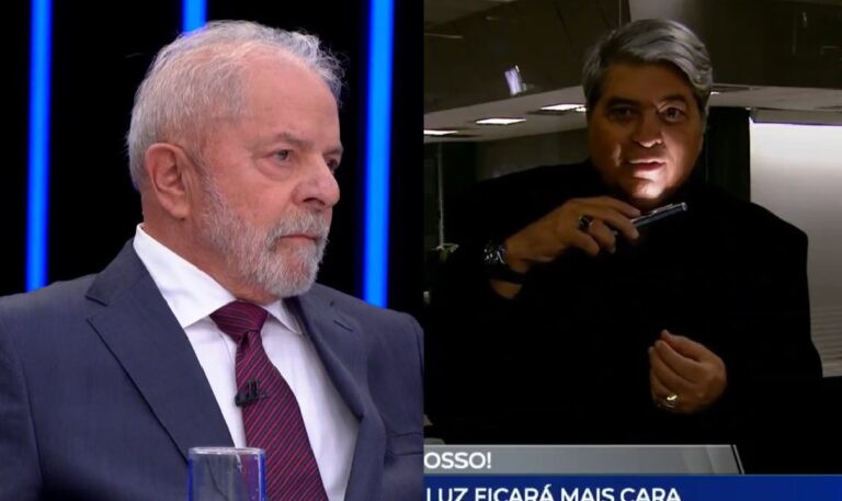 Ao expor decisão de Lula, Datena deixa o SBT no