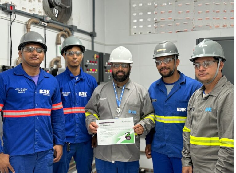 BRK Maranhão é certificada com Declaração de Energia Limpa pela