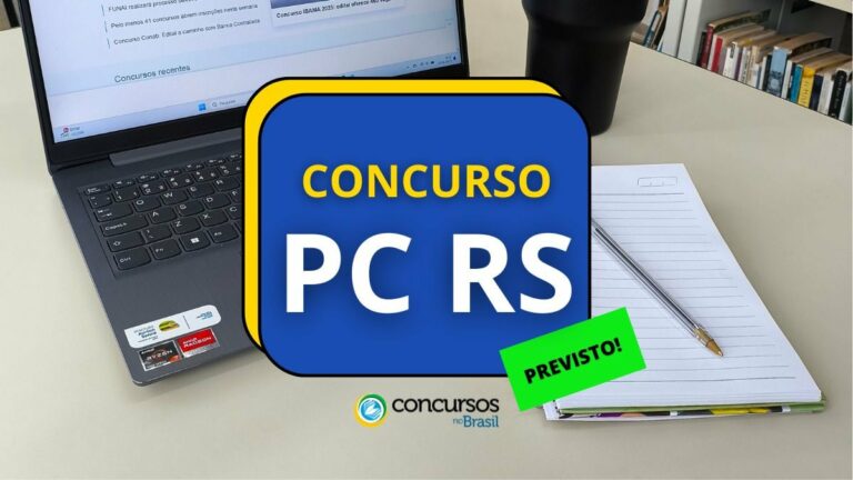 Concurso PC RS tem banca definida; iniciais de R$ 21,5