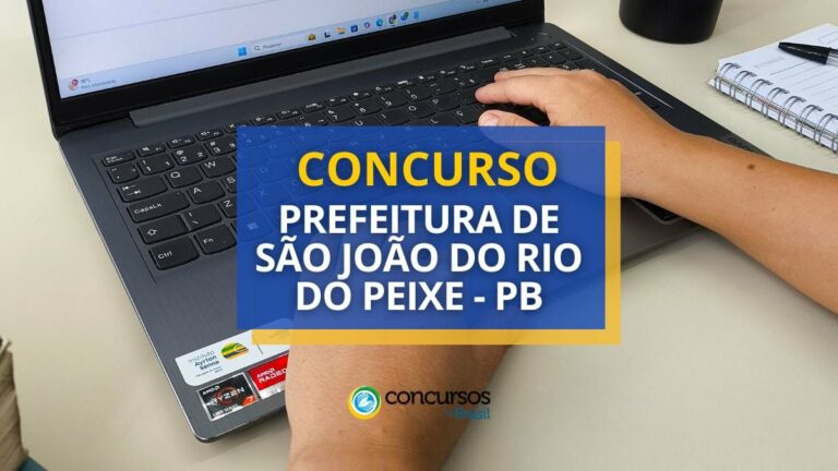Concurso Prefeitura de São João do Rio do Peixe