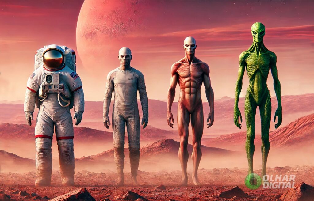 Homo martianus: uma nova espécie de humanos poderia evoluir em