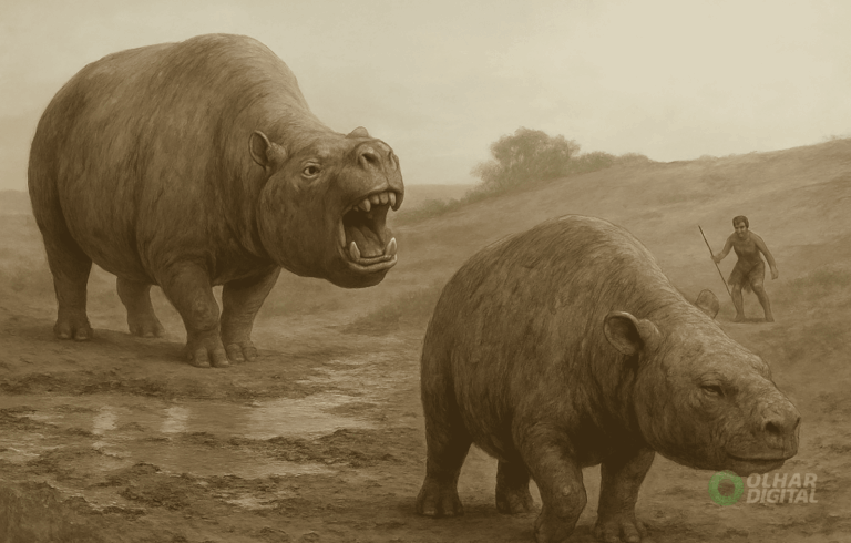 Humanos antigos conviveram com animais gigantes no Brasil