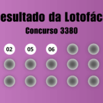 Lotofácil 3380: veja resultado de hoje, quarta-feira (30)
