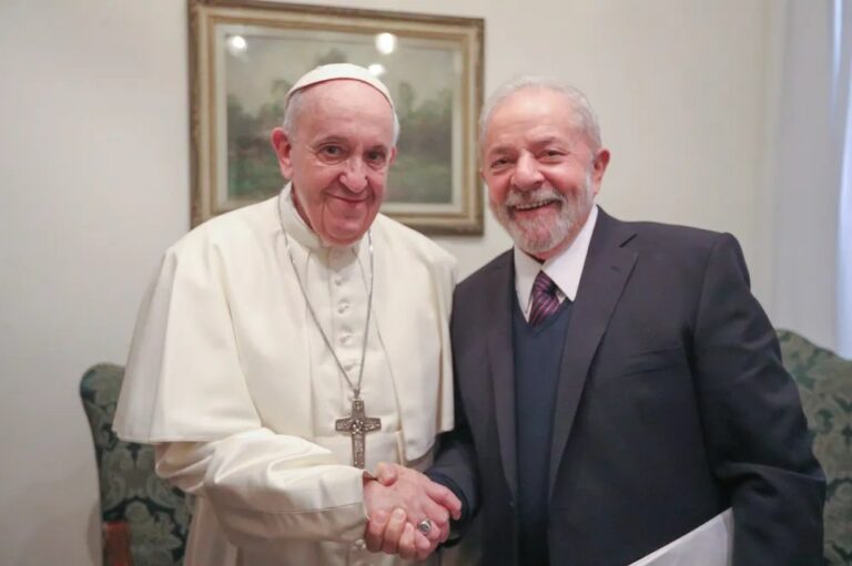 Lula chega a Roma para funeral do papa Francisco