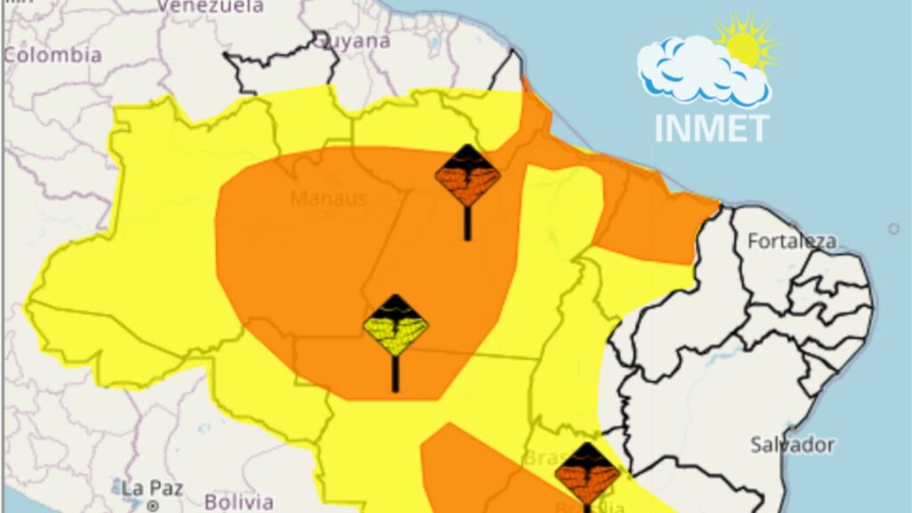 MA tem dois alertas para chuvas nesta sexta (25)