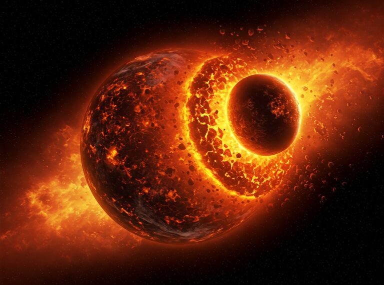 O que aconteceu com o planeta que a Terra “engoliu”?
