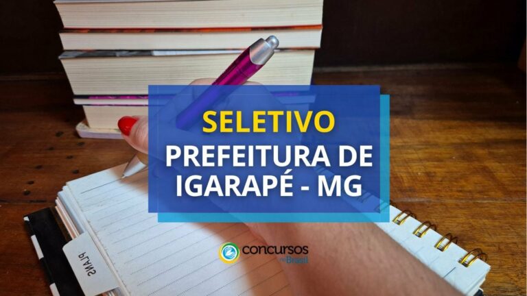Prefeitura de Igarapé - MG paga R$ 7,4 mil em