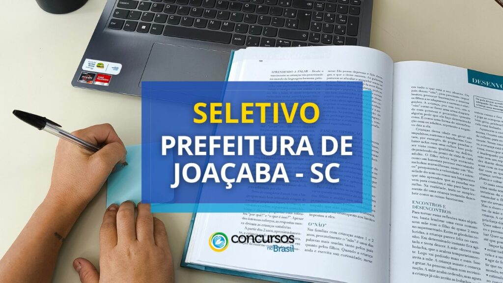 Prefeitura de Joaçaba - SC paga até R$ 24,2 mil