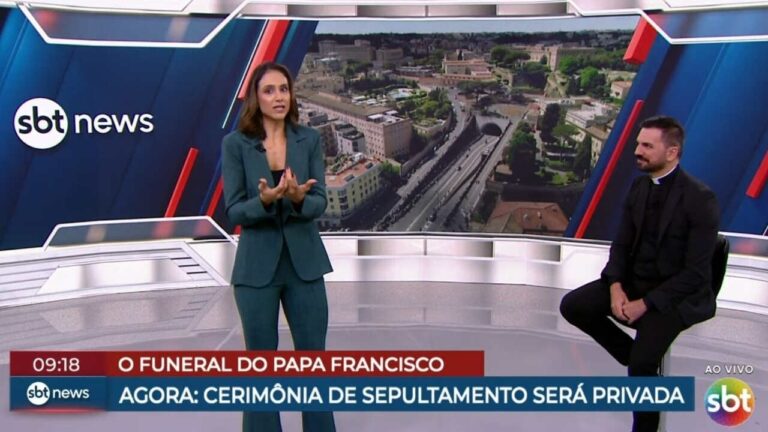 SBT atinge 4 milhões de espectadores com despedida do Papa