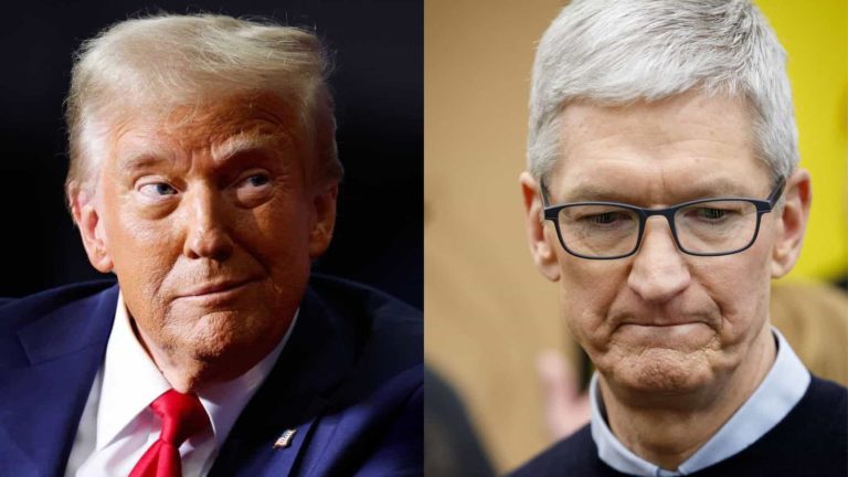 Apple na mira: Trump aumenta pressão sobre Tim Cook e