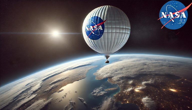 Balão da NASA do tamanho de um estádio de futebol