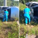 Caminhonete capota e mata uma pessoa na MA-320