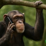 Chimpanzés desenvolvem forma de comunicação à distância