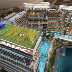 Clube de futebol inglês terá arranha-céu com campo em Dubai