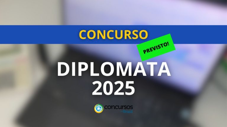 Concurso Diplomata 2025 tem banca definida; 50 vagas autorizadas