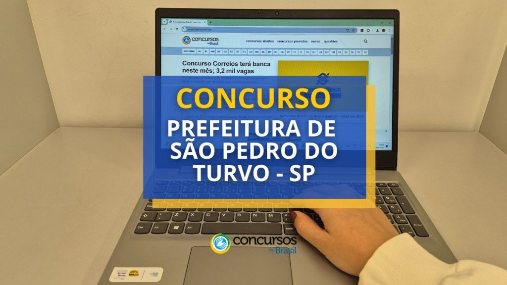 Concurso Prefeitura de São Pedro do Turvo