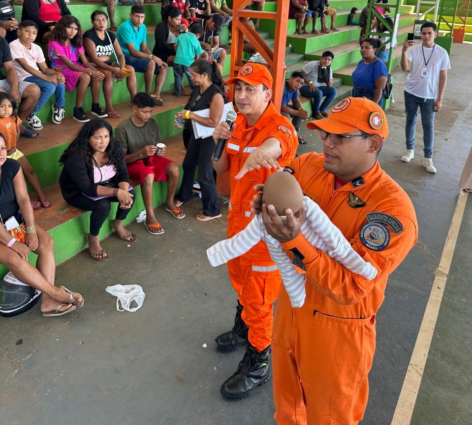 Corpo de Bombeiros participa da Praça de Justiça e Cidadania