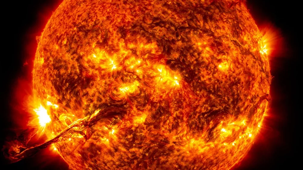 Detalhes da superfície do Sol são revelados em imagens inéditas