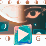 Doodle do Google faz menção à lua minguante de maio