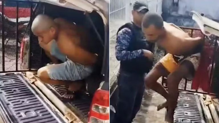 Dupla é presa suspeita de matar homem ao lado de