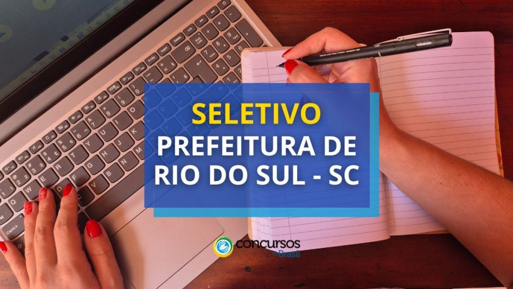 Edital Prefeitura de Rio do Sul