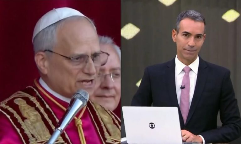 Eleição de novo Papa faz Jornal Hoje com Cesar Tralli