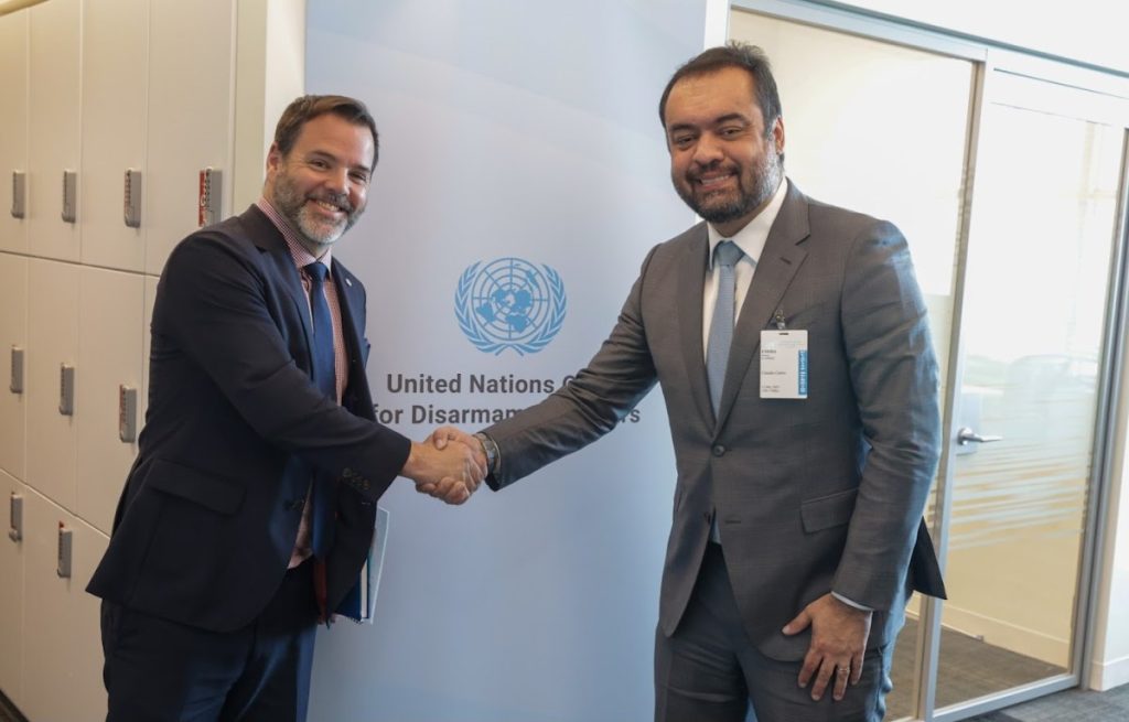 Em reunião na ONU, governador Cláudio Castro discute cooperação para