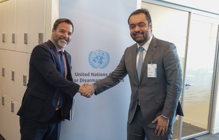 Em reunião na ONU, governador Cláudio Castro discute cooperação para