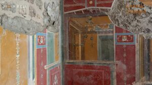 Escavação em Pompeia revela tentativa desesperada de fuga da fúria