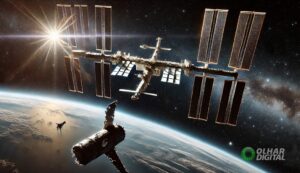 Estação espacial faz manobra de emergência para desviar de pedaço