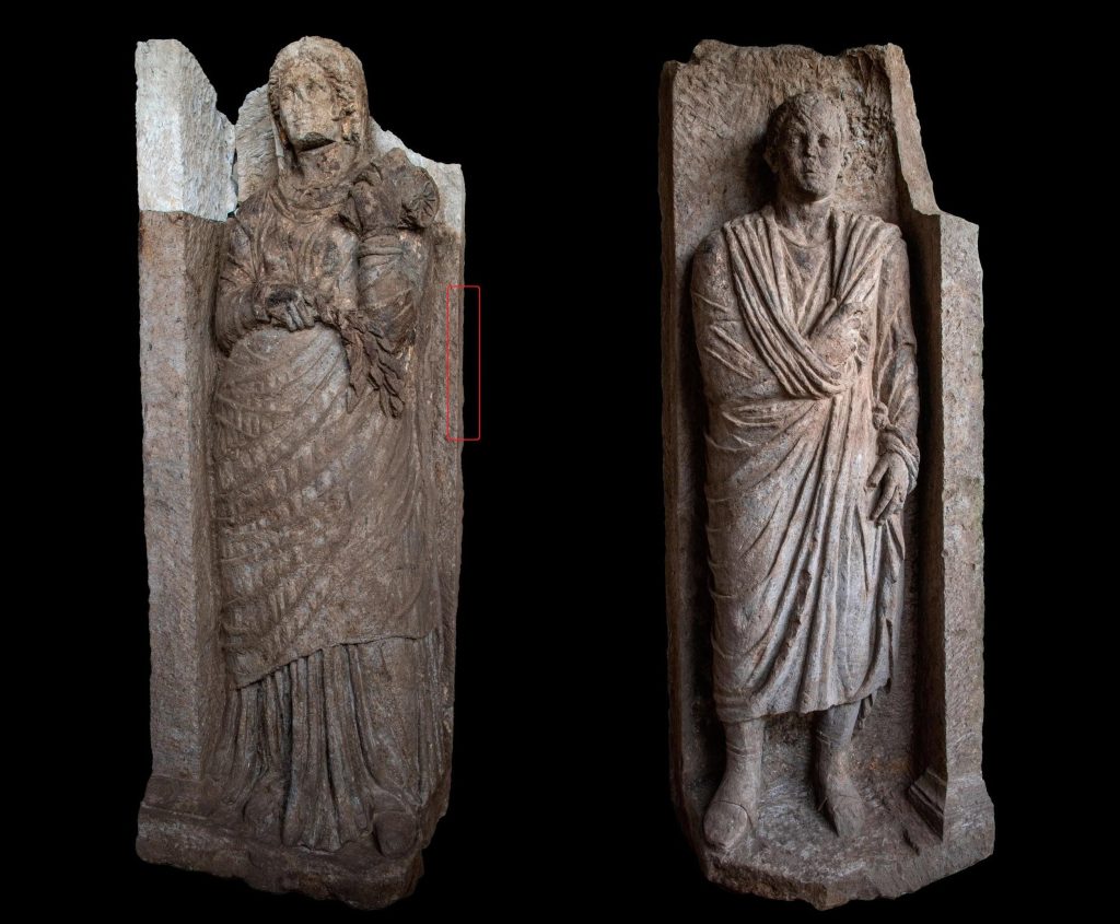 Estátua inédita de sacerdotisa romana é encontrada em Pompeia