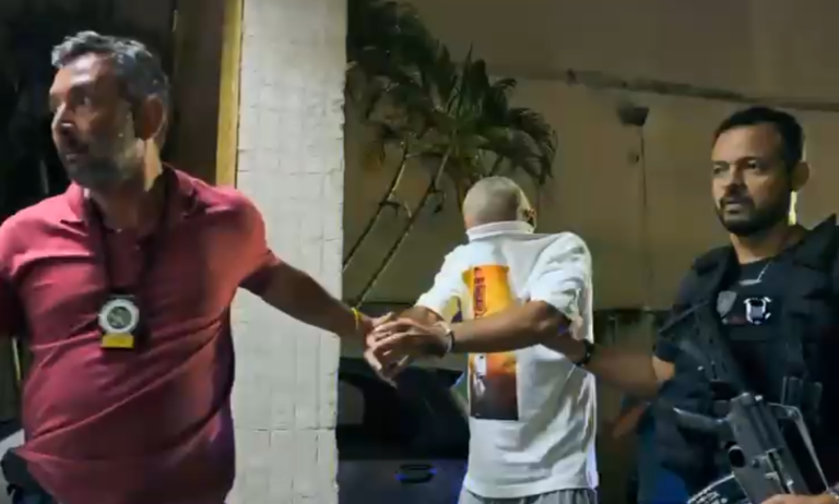 “Estou moldando na dor”, diz homem preso suspeito de torturar