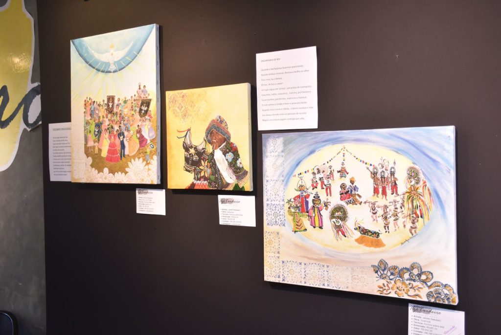 Exposição no Espaço de Arte Ilzé Cordeiro destaca cultura popular
