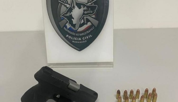 Homem é preso em flagrante por porte ilegal de arma,