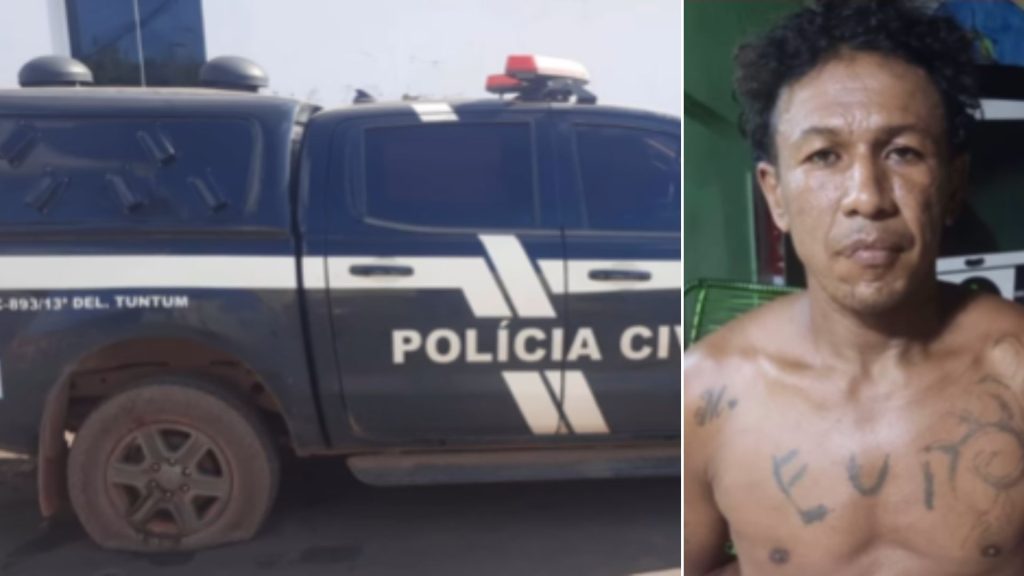 Homem morre em confronto com a polícia após rasgar pneu