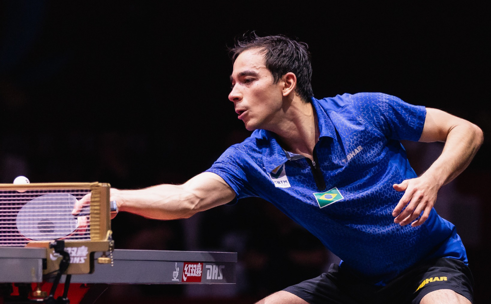 Hugo Calderano conquista medalha de prata no Mundial de Tênis