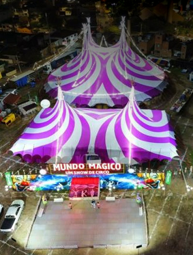 Idosa morre após acidente em circo localizado na Grande Ilha