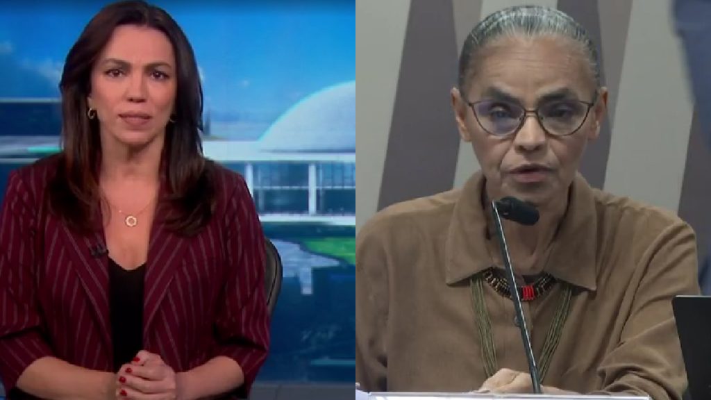 Jornal Nacional toma atitude inédita em caso Marina Silva e