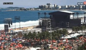 Lady Gaga no Rio: área para PCD é invadida antes