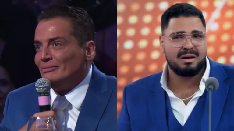 Leo Dias massacra Paulo Vieira no Troféu Imprensa e humorista