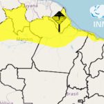 Litoral do MA volta a receber alerta para chuvas até