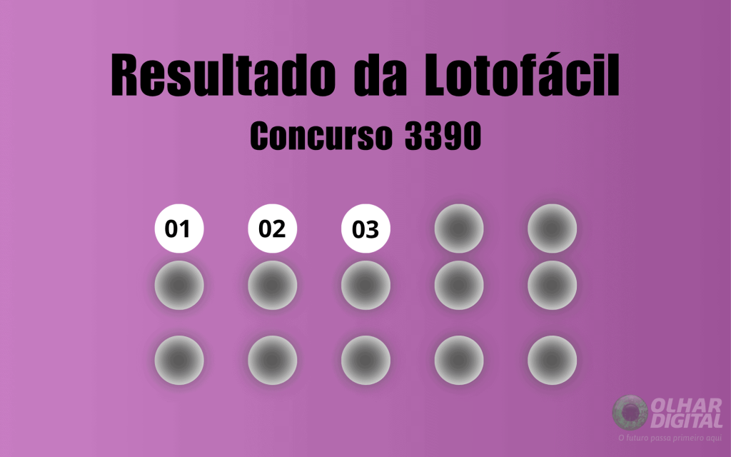Lotofácil 3390: veja resultado de hoje, terça-feira (13)