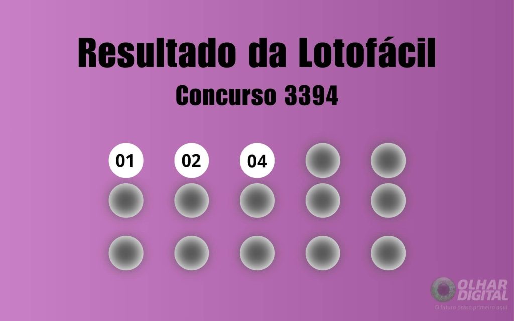 Lotofácil 3394: veja resultado de hoje, sábado (17)