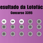 Lotofácil 3395: veja resultado de hoje, segunda-feira (19)