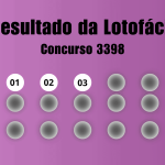 Lotofácil 3398: veja resultado de hoje, quinta-feira (22)