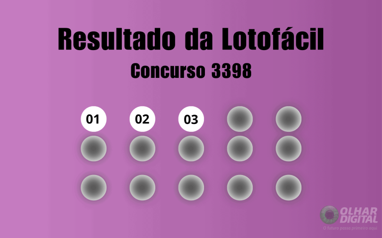 Lotofácil 3398: veja resultado de hoje, quinta-feira (22)