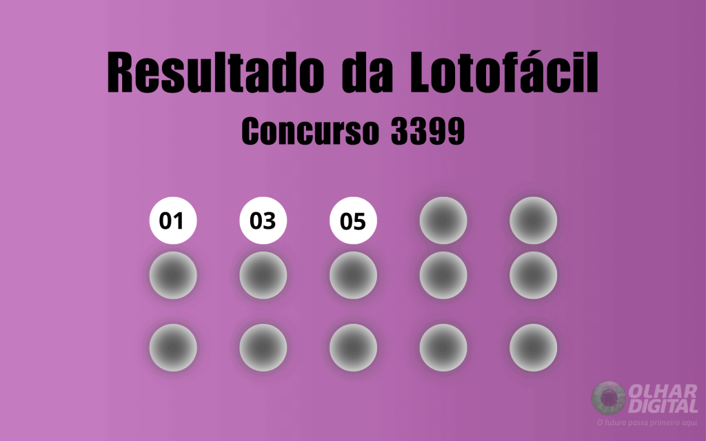 Lotofácil 3399: veja resultado de hoje, sexta-feira (23)
