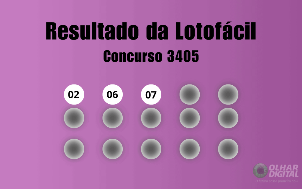 Lotofácil 3405: veja resultado de hoje, sexta-feira (30)