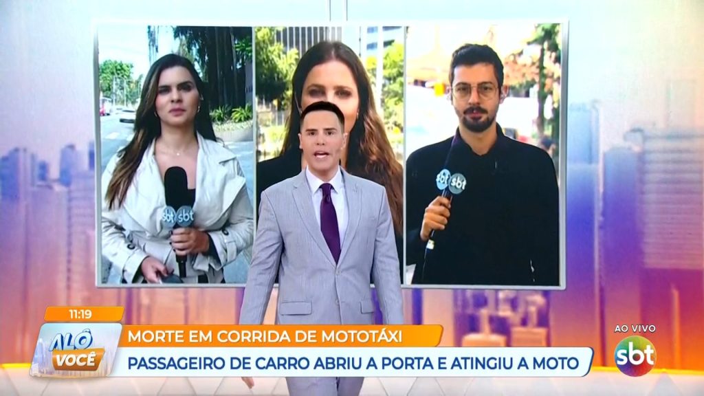 Luiz Bacci faz discurso emocionado em retorno ao SBT após