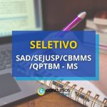 MS abre 230 vagas em seletivo
